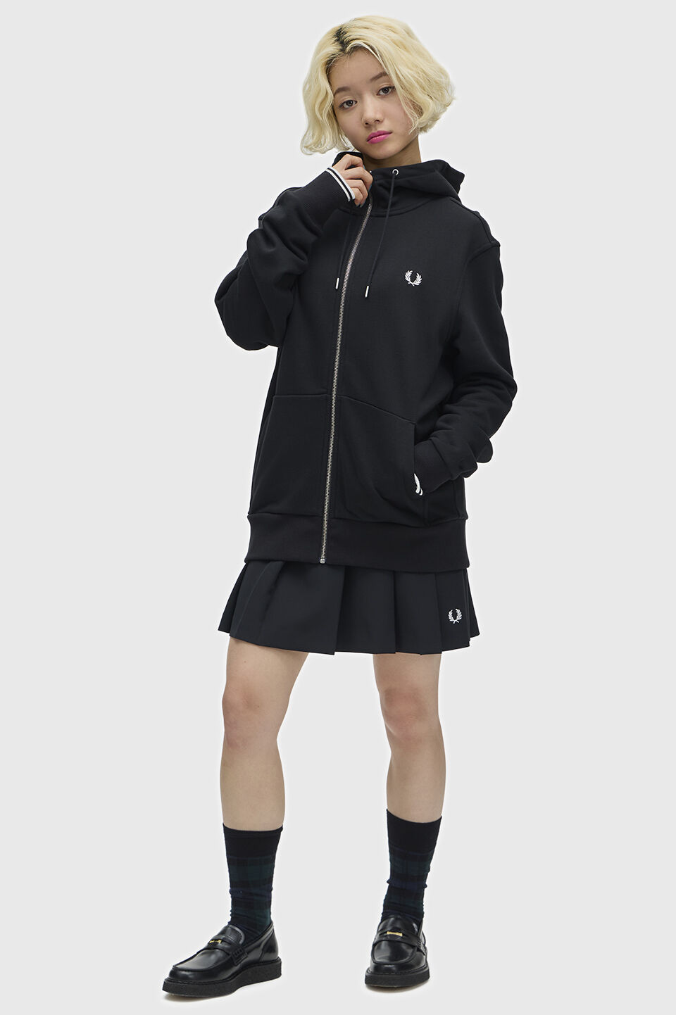 FRED PERRY 「Hooded Zip Through Sweatshirt」|スウェット・ジャージ|