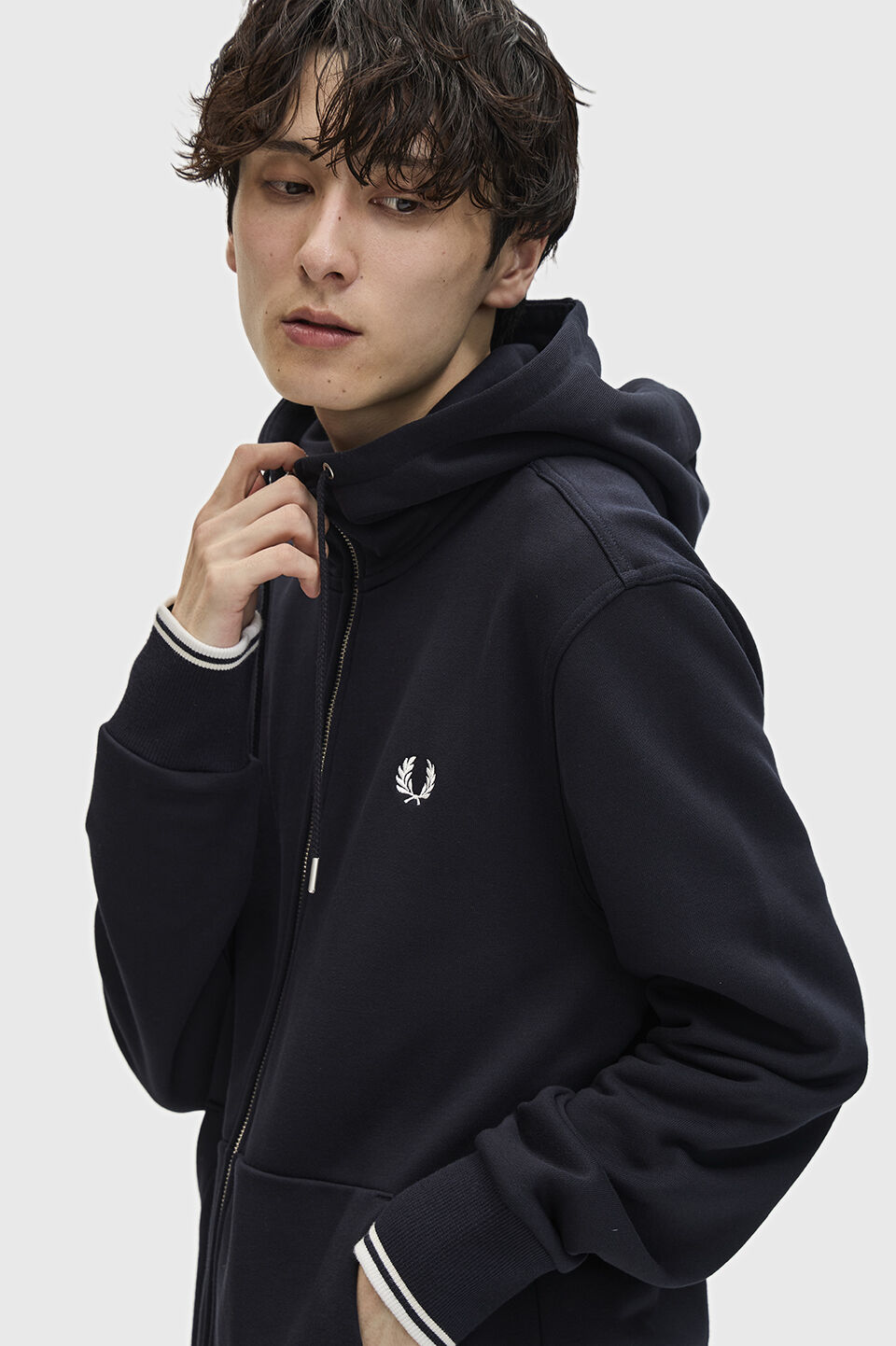 FRED PERRY 「Hooded Zip Through Sweatshirt」|スウェット・ジャージ|