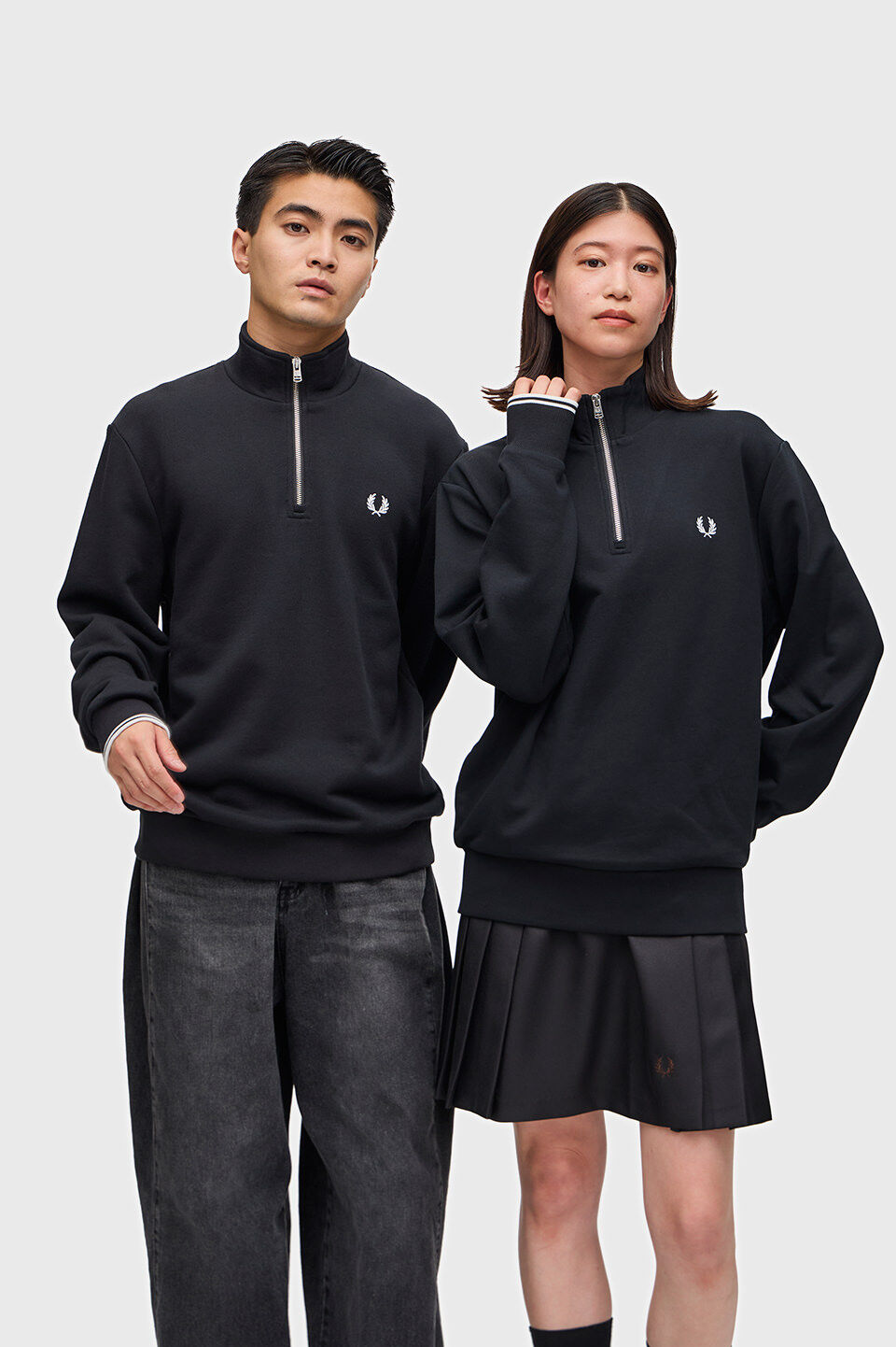 FRED PERRY 「Half Zip Sweatshirt」|スウェット・ジャージ|