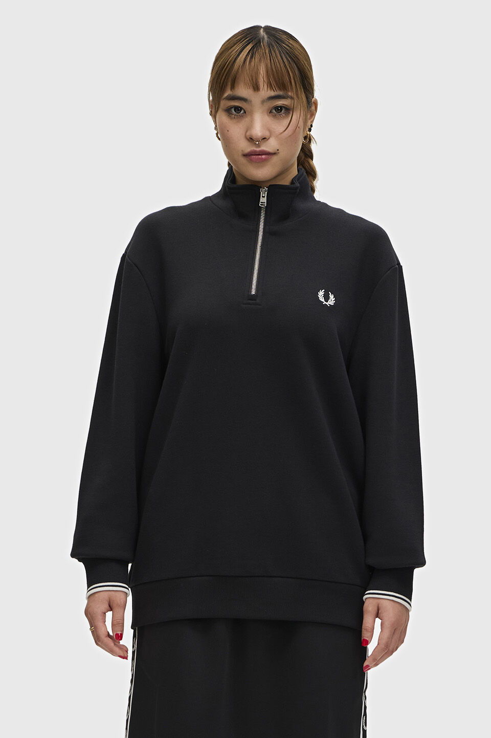 FRED PERRY 「Half Zip Sweatshirt」|スウェット・ジャージ|