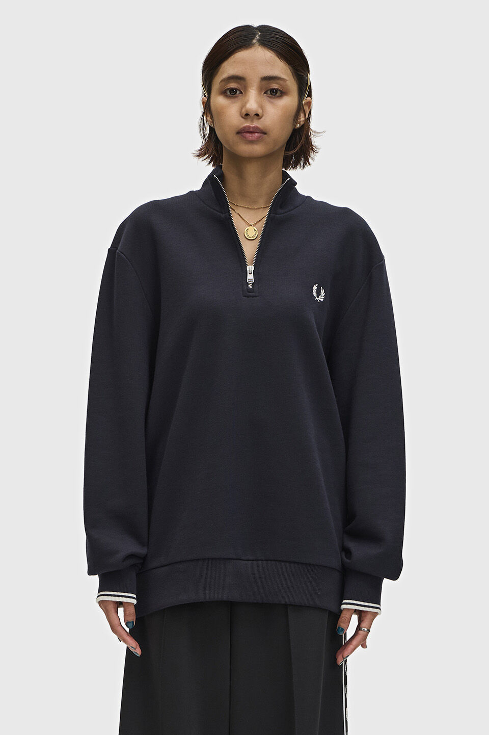 FRED PERRY 「Half Zip Sweatshirt」|スウェット・ジャージ|