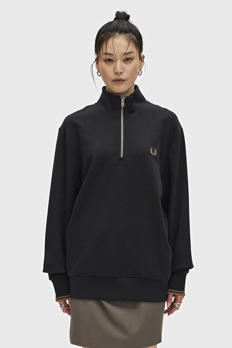 FRED PERRY 「Half Zip Sweatshirt」|スウェット・ジャージ|