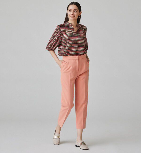 Ballsey「ライトダブルクロス テーパードパンツ」|スラックス|