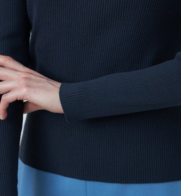 Ballsey「スーパーエクストラファインウールリブ クルーネックプルオーバー」|ニット・セーター|