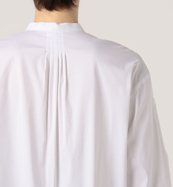 TOMORROWLAND collection「ストレッチブロード ピンタックブラウス」|シャツ・ブラウス|