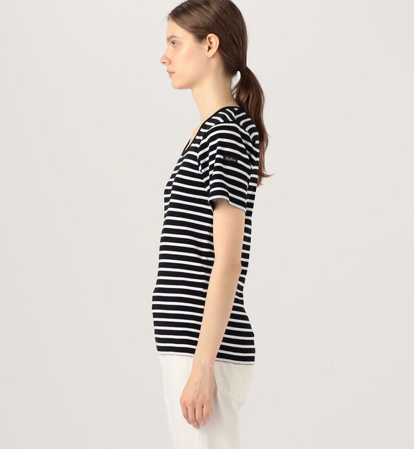 TOMORROWLAND GOODS「【別注】Le minor&times;GALERIE VIE Uネック Tシャツ」|Tシャツ・カットソー|