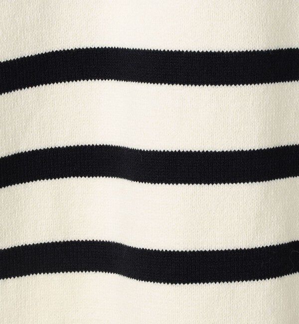GALERIE VIE「 ウェーブコットン クルーネックプルオーバー」|ニット・セーター|