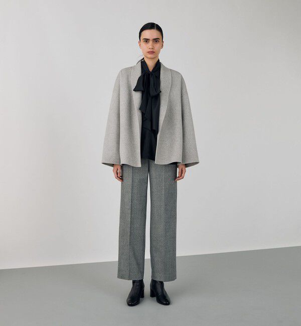 DES PRES「ダブルフェイスメルトンビーバー ショートコート」|その他|