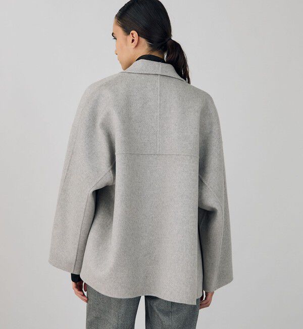 DES PRES「ダブルフェイスメルトンビーバー ショートコート」|その他|