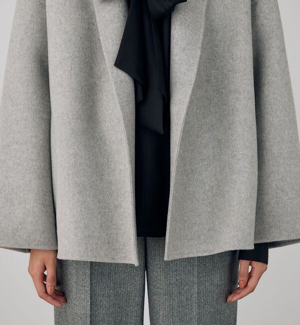 DES PRES「ダブルフェイスメルトンビーバー ショートコート」|その他|