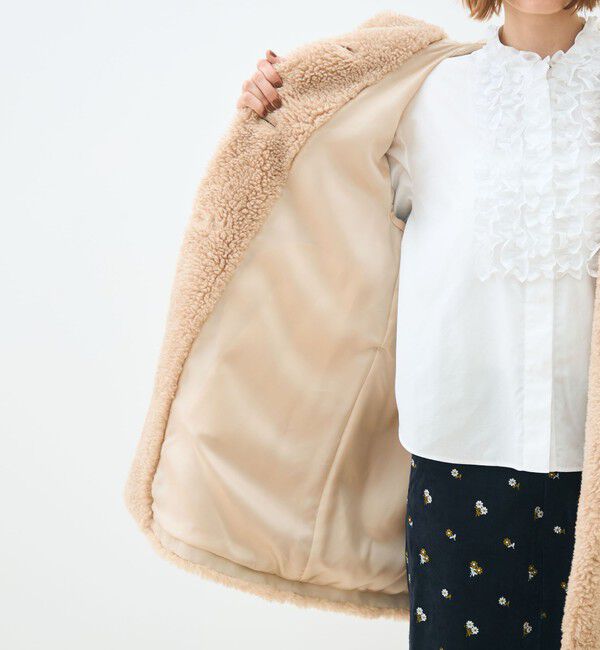 TOMORROWLAND collection「テディファー フーデッドコート」|その他|