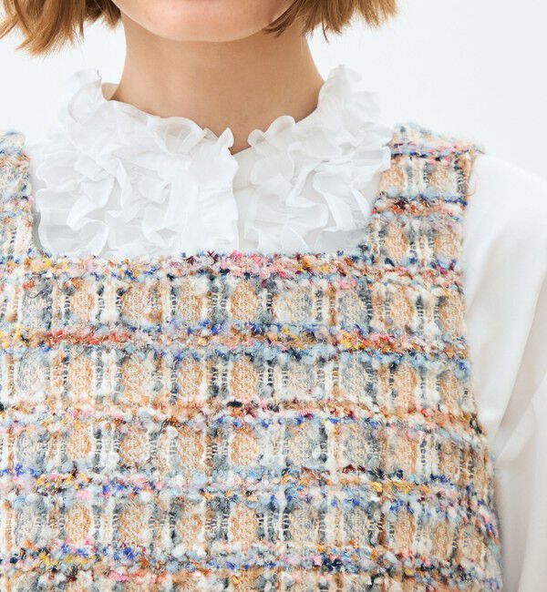 TOMORROWLAND collection「ファンシーヘリンボーン スクエアトップス」|その他|