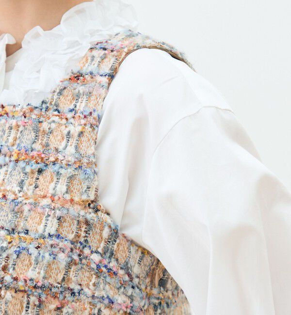 TOMORROWLAND collection「ファンシーヘリンボーン スクエアトップス」|その他|