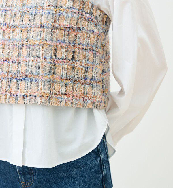 TOMORROWLAND collection「ファンシーヘリンボーン スクエアトップス」|その他|