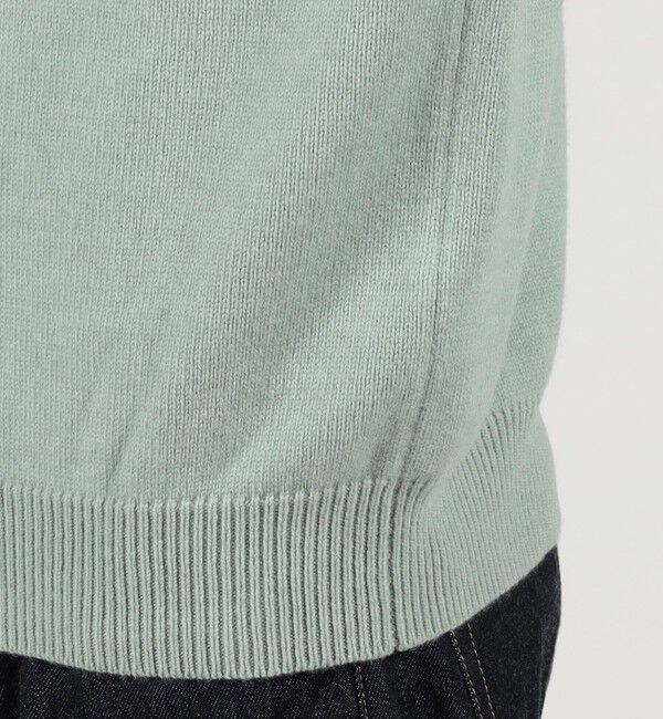 TOMORROWLAND MENS「TOMORROWLAND tricot スーパーファインラムウール クルーネックプルオーバー」|ニット・セーター|