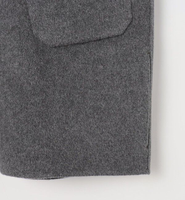 GALERIE VIE「ウールカシミヤダブルフェイス フーデッドブルゾン」|その他|