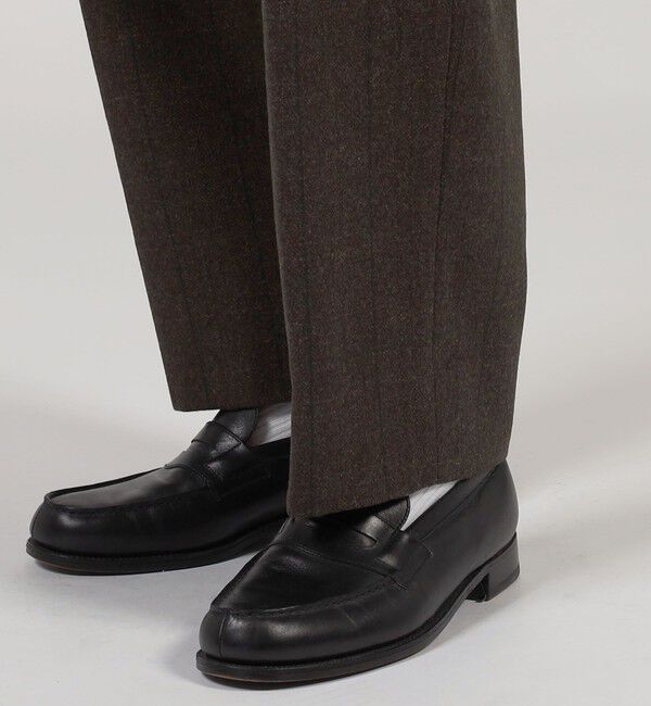 TOMORROWLAND MENS「ウールメルトンストライプ ワイドパンツ」|その他|