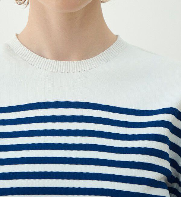 MACPHEE「【WEB先行予約】フォームニット ベルスリーブプルオーバー」|ニット・セーター|