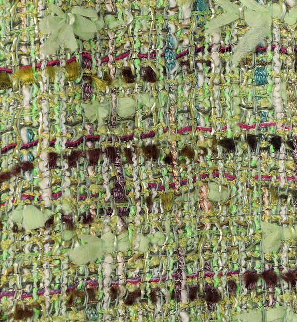 Ballsey「プレリーツイード クロップドクルージャケット」|ノーカラージャケット|