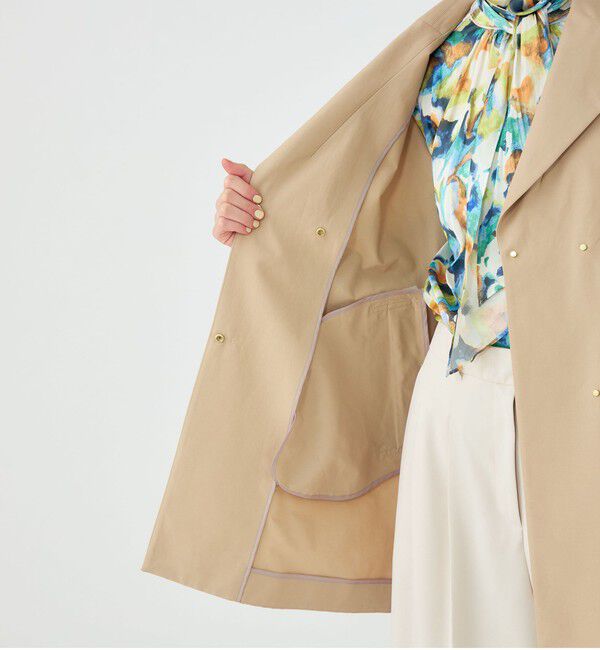 Ballsey「コットンナイロングログラン テントラインコート」|その他|