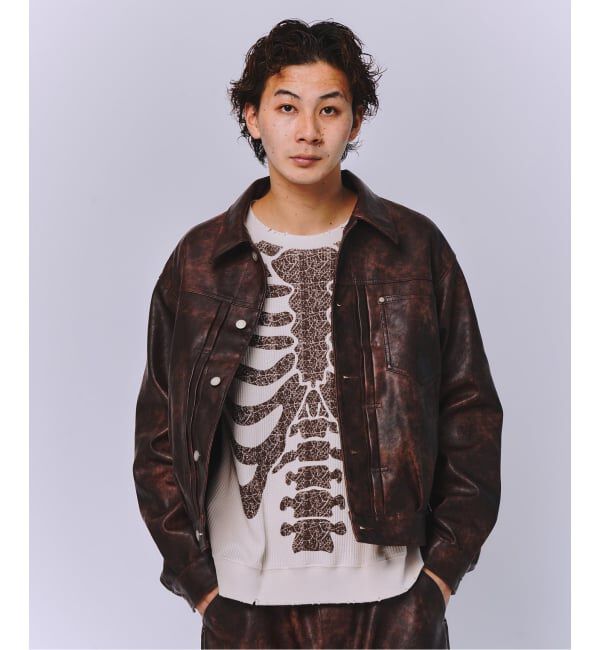 JOINT WORKS「J フェイクレザートラッカー」|その他|ブラウン