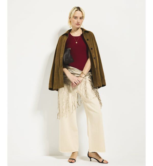 Plage「《予約》Suede like シャツブルゾン」|その他|