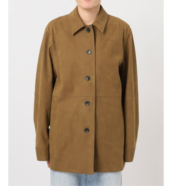 Plage「《予約》Suede like シャツブルゾン」|その他|