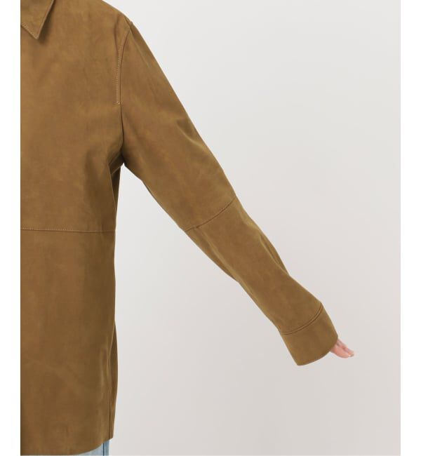 Plage「《予約》Suede like シャツブルゾン」|その他|