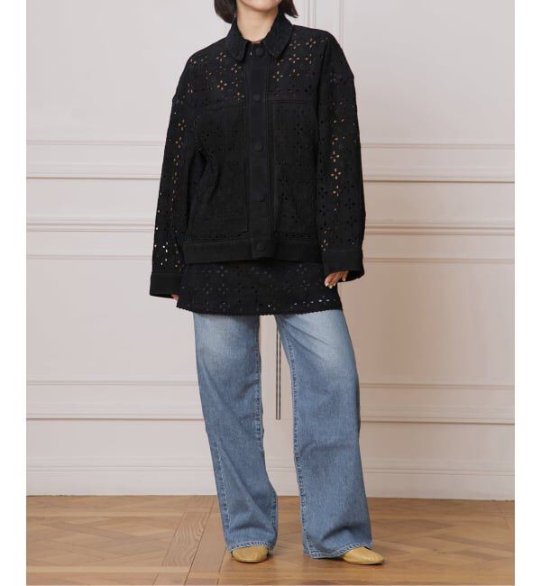 IENA LA BOUCLE「IENA LA BOUCLE Punching Suede Blouson」|その他|