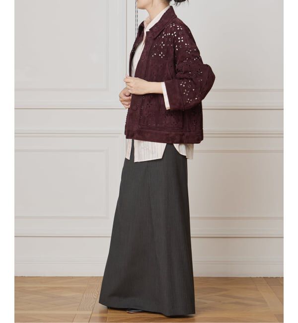 IENA LA BOUCLE「IENA LA BOUCLE Punching Suede Blouson」|その他|