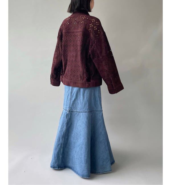 IENA LA BOUCLE「IENA LA BOUCLE Punching Suede Blouson」|その他|