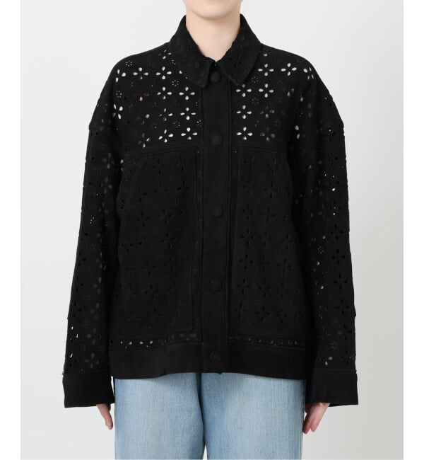 IENA LA BOUCLE「IENA LA BOUCLE Punching Suede Blouson」|その他|