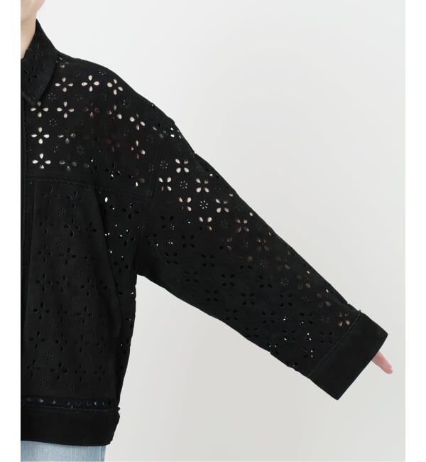 IENA LA BOUCLE「IENA LA BOUCLE Punching Suede Blouson」|その他|