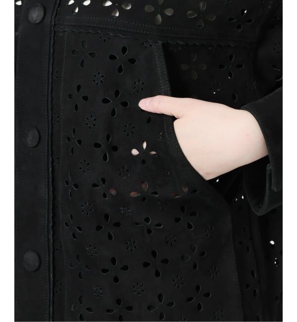 IENA LA BOUCLE「IENA LA BOUCLE Punching Suede Blouson」|その他|