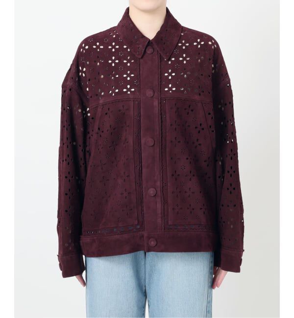 IENA LA BOUCLE「IENA LA BOUCLE Punching Suede Blouson」|その他|