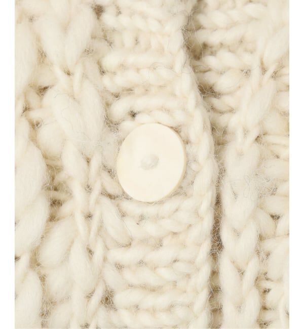 IENA LA BOUCLE「IENA LA BOUCLE スラブウールハンドニットブルゾン」|その他|