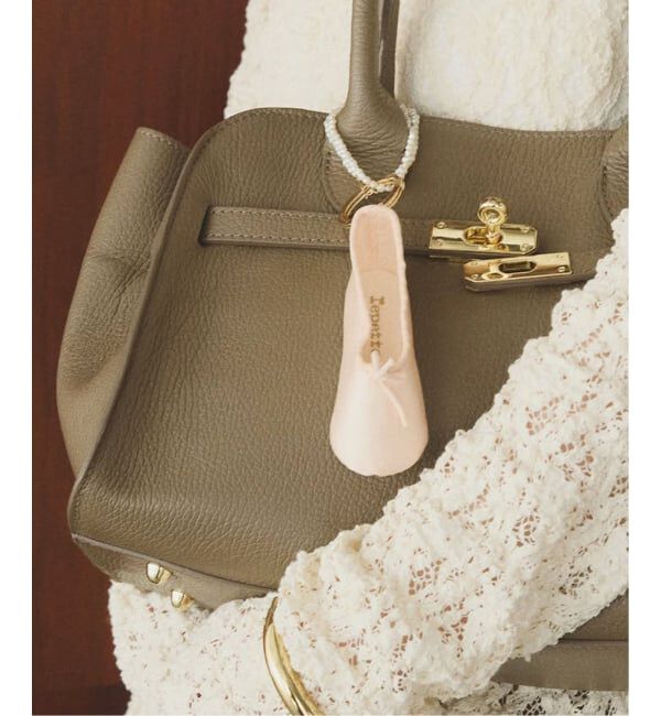 IENA「《WEB限定/追加》repetto/レペット Ballet Charm チャーム A0097SCHAUSSON」|キーケース|ピンク
