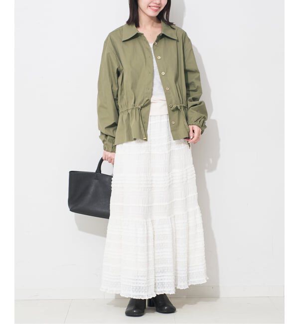 SLOBE IENA「ONE TEASPOON/ワンティースプーン シャツジャケット TIE WAIST COTTON SHI」|その他|