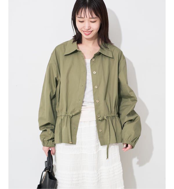 SLOBE IENA「ONE TEASPOON/ワンティースプーン シャツジャケット TIE WAIST COTTON SHI」|その他|