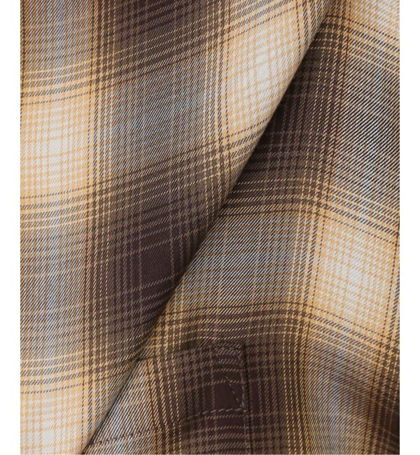 IENA「チェックカシュクールシャツ」|シャツ・ブラウス|