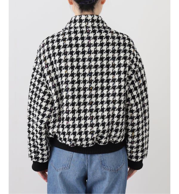 IENA LA BOUCLE「IENA LA BOUCLE ハウンドトゥースツィードブルゾン」|その他|