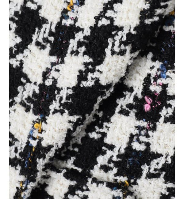 IENA LA BOUCLE「IENA LA BOUCLE ハウンドトゥースツィードブルゾン」|その他|