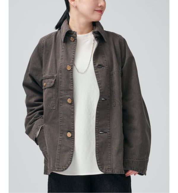 VERMEIL par iena「《予約》N&W Brown Denim 別注 カバーオール」|その他|ブラウン