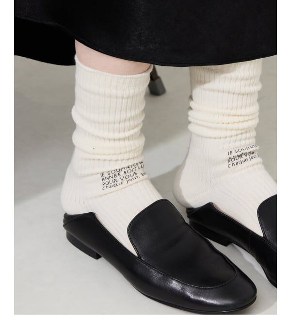 SLOBE IENA「《2点セット》ソックス&times;バンダナ HappySet」|ソックス|