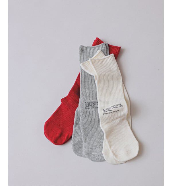 SLOBE IENA「《2点セット》ソックス&times;バンダナ HappySet」|ソックス|