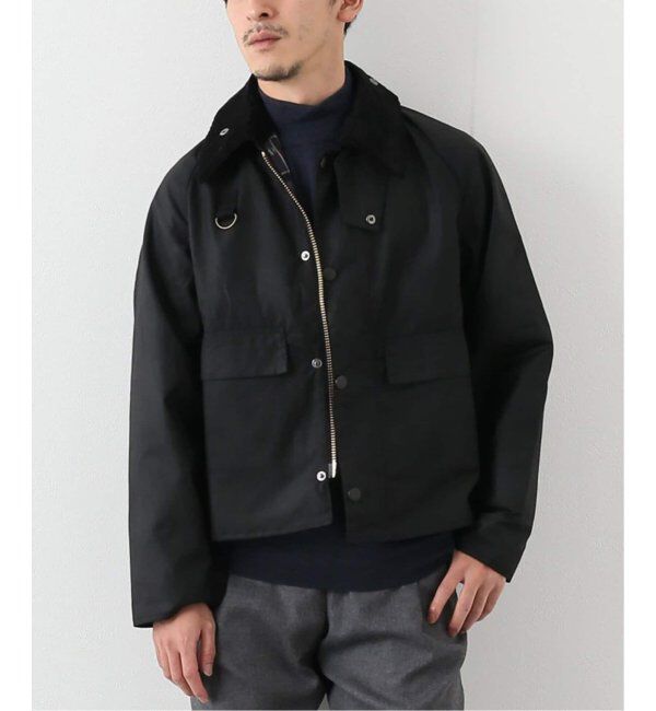 EDIFICE「Barbour(バブアー) SL SPEY JACKET WAX」|その他|ブラック