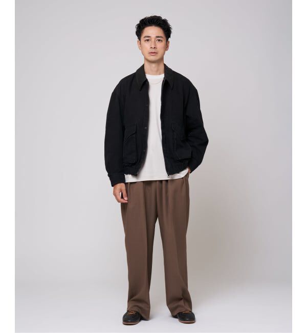 EDIFICE「ダック ウォッシュド フライト ブルゾン」|その他|