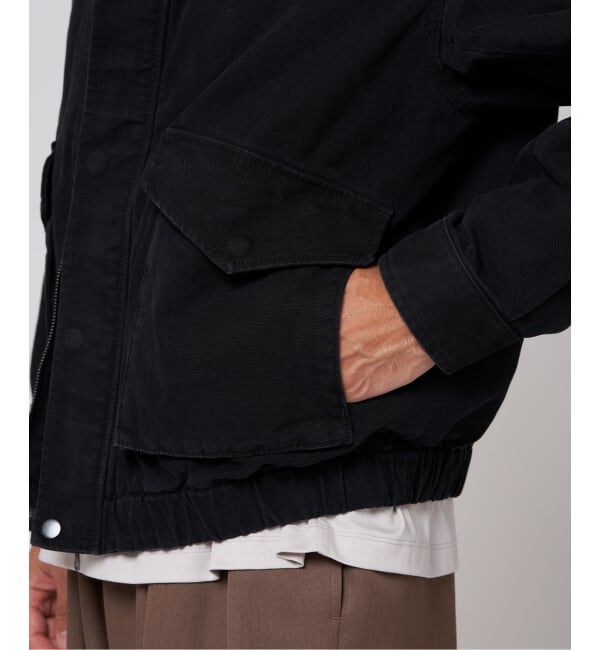 EDIFICE「ダック ウォッシュド フライト ブルゾン」|その他|