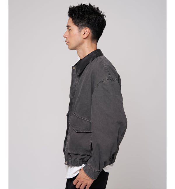 EDIFICE「ダック ウォッシュド フライト ブルゾン」|その他|