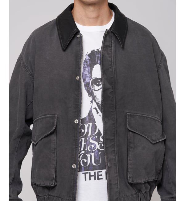 EDIFICE「ダック ウォッシュド フライト ブルゾン」|その他|